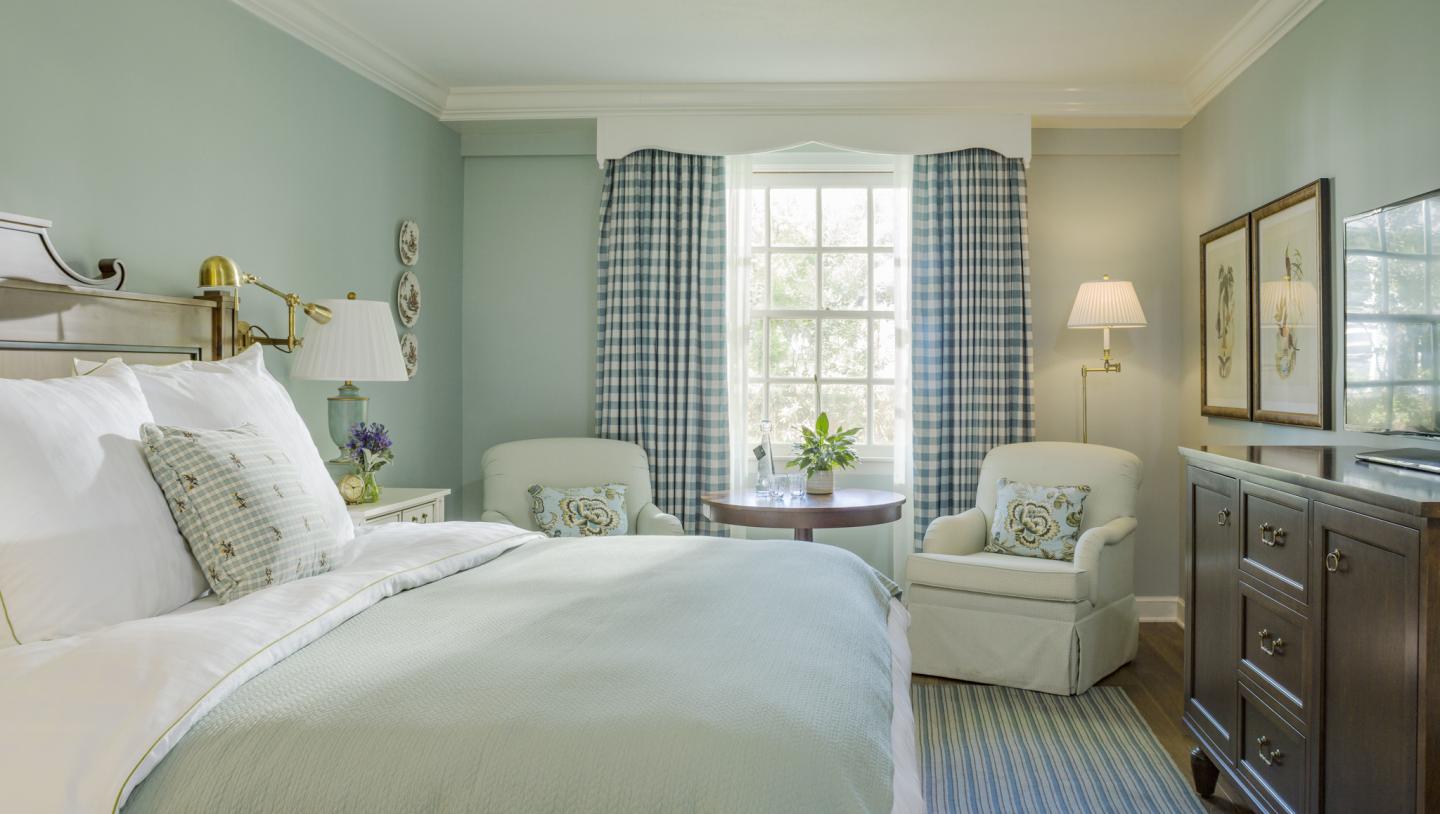 Garden Level King Woodstock Inn | Hotels in Woodstock Vermont
